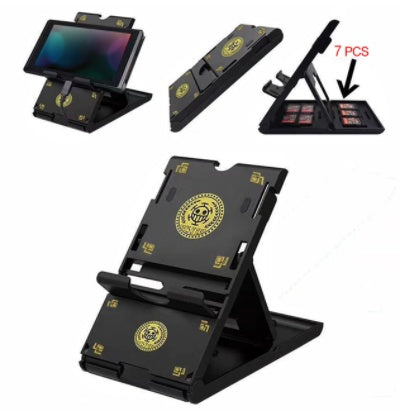 Switch Host Folding Stand With 7 Card Boxes Ns Flat Base Can Be Adjusted Ns Pink Star Card Ratio