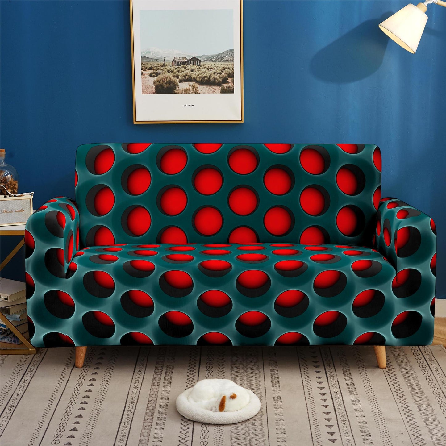 Circle Non-Slip Elastic Sofa Cover Cover All Seasons Universal All-Inclusive Hot Sale Cross-Border Supply Multi-Color Can Be Customized