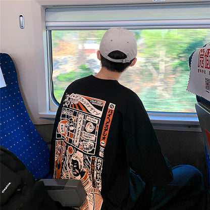 Printed Plus Size Casual Men's Half Sleeve Shirt T-shirt