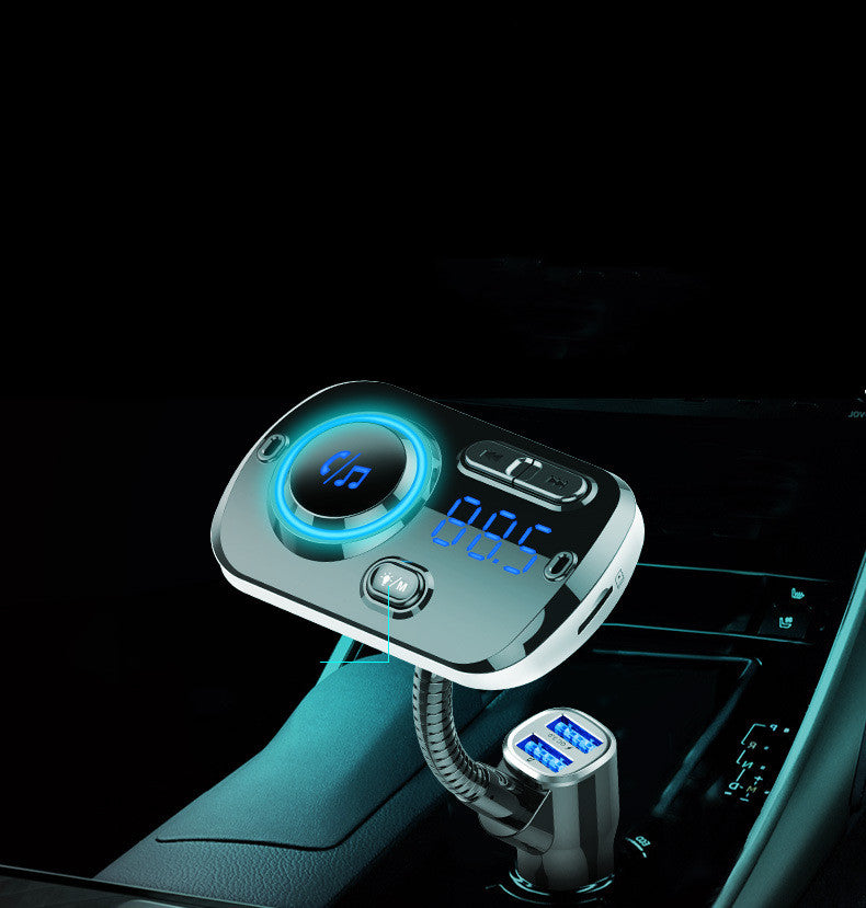 Car Mp3 Bluetooth Player Bc49Aq Bluetooth 5.0 Lossless Music Atmosphere Light Car Bluetooth Mp3 - FLIPSTYLEZLLC