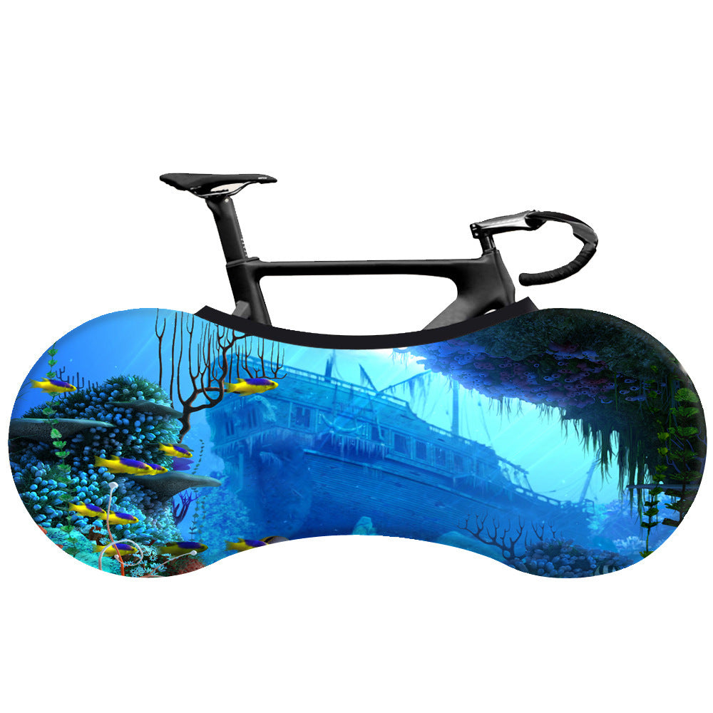 Mountain Bike Jersey Dust Cover, Elastic Dust Cover, Landscape Series