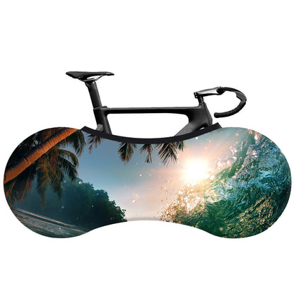 Mountain Bike Jersey Dust Cover, Elastic Dust Cover, Landscape Series