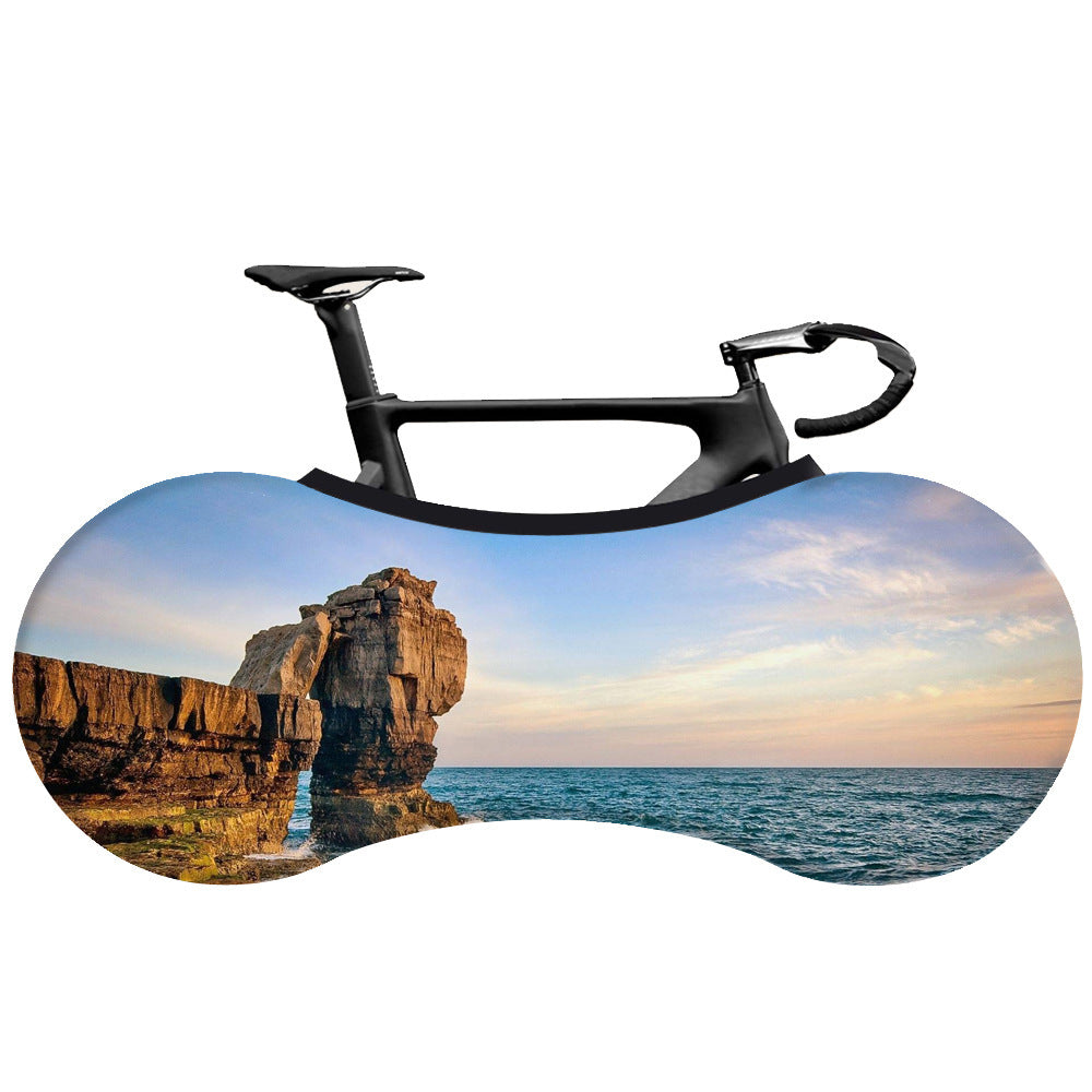 Mountain Bike Jersey Dust Cover, Elastic Dust Cover, Landscape Series