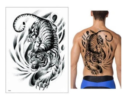 Oversized Full Back Tattoo Stickers Waterproof And Eco-friendly Tattoo Stickers On The Back Can be customized