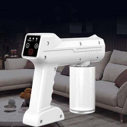 Anti-Epidemic Disinfection Electric Sprayer Lithium Battery Nano Blue Light Small Spray Gun Wireless Charging Atomizer