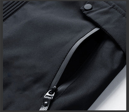 Spring And Autumn Fattening Plus Size Hooded Windbreaker