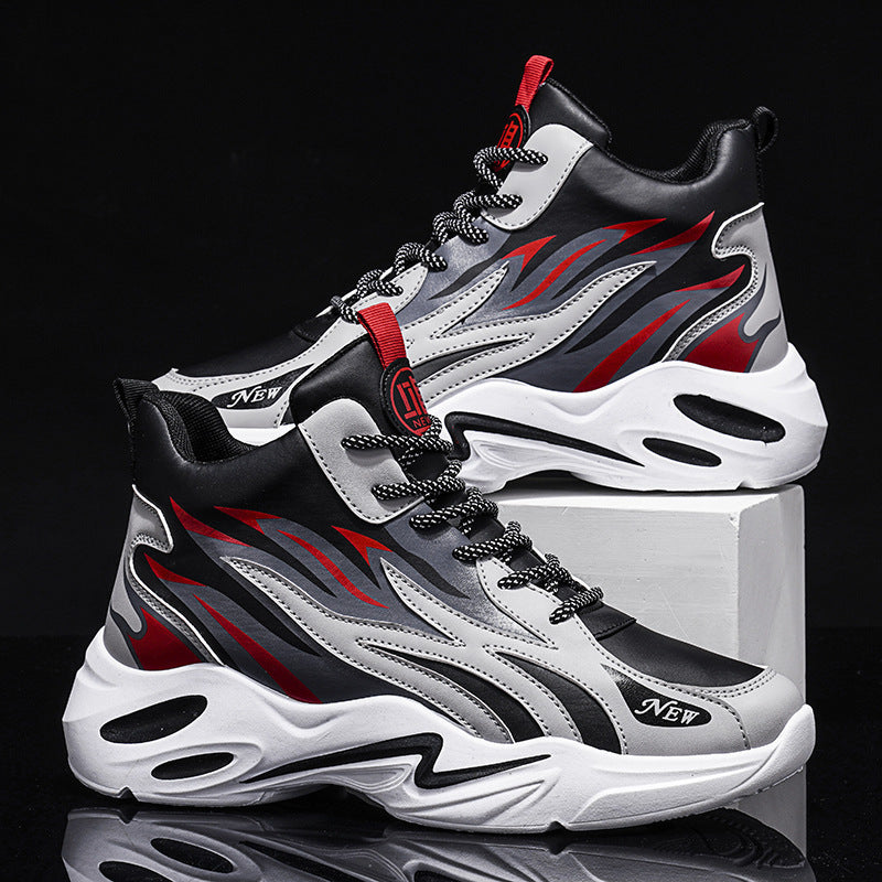 New Sports Shoes High Top Lightweight Casual Men's Shoes