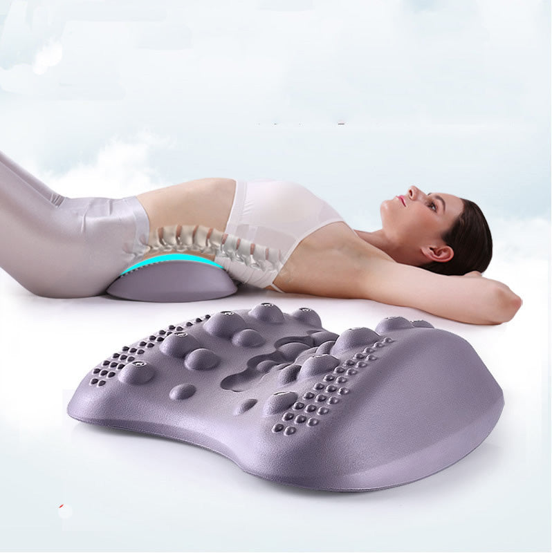 Lumbar Massager Back Physiotherapy Magnetic Therapy Home Lumbar Disc Pain Chiropractic Pillow Correction Traction Lumbar Spine
