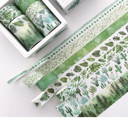 Basic Pattern Color Gift box Set With Salt Pocket Sticker