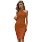 Ladies Temperament Sexy Back Elastic Bandage Skirt