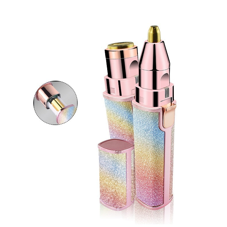 Two-in-one electric hair shaver