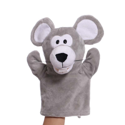 Hand puppet animal plush cartoon early childhood dolls, toys, children's kindergarten story telling, hand puppet creative wholesale