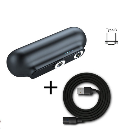 Pocket Portable Magnetic With Plug Capsule Power Bank 2600 Mah Three-In-One Magnetic Mobile Power Customization