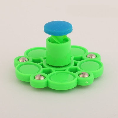 Educational Toys, Hand Pat, Press The Top, Fingertips, Fingers To Rotate The Top