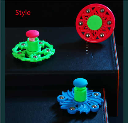 Educational Toys, Hand Pat, Press The Top, Fingertips, Fingers To Rotate The Top