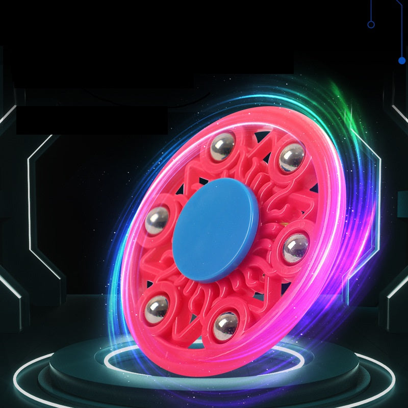 Educational Toys, Hand Pat, Press The Top, Fingertips, Fingers To Rotate The Top