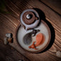 Top Quality Ceramic Cattle Turn The World Back Flow Incense Burner Smoke Observation Incense Burner Creative Home Office Ornaments