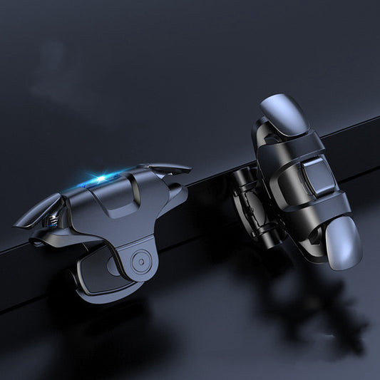 Mobile Game Controller Gamepad L1R1 Trigger Aim Button Shooter Joystick for PUBG Up to 30 Clicks Per Second