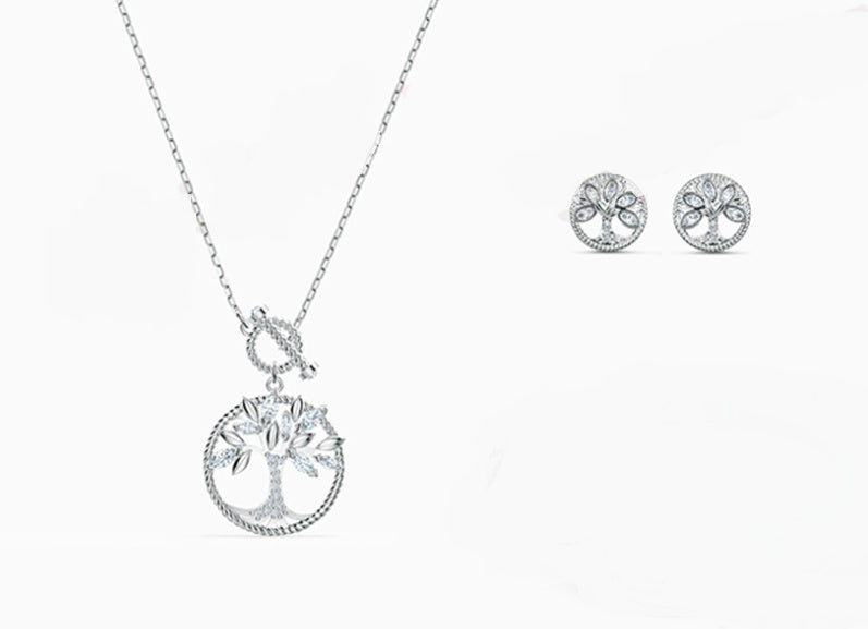 World Tree Clavicle Necklace Female Jewelry