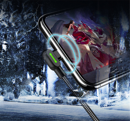 TYPE-C Charging Cable Android Micro Elbow Data Cable