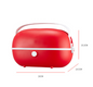 Portable Cooking Electric Lunch Box Stainless Steel Inner Tank Electric Lunch Box Student White Collar Heating Electric Lunch Box