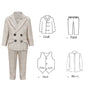 Flower Girl Dress Boy Small Suit Suit Handsome British Three-Piece Suit
