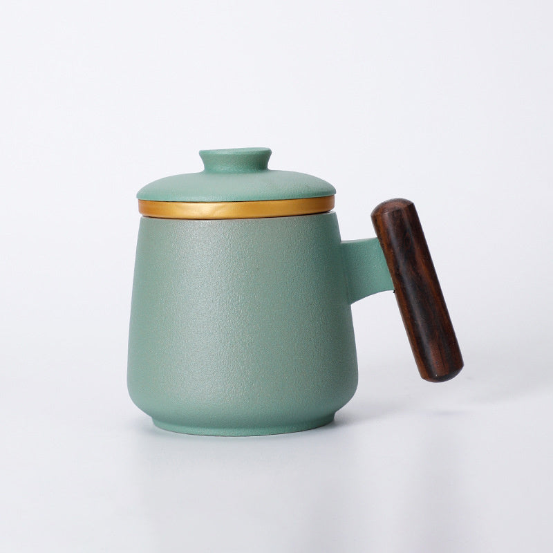 Ceramic Mug With Filter Tea Cup Gift Box