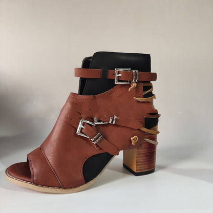 Summer Plus Size Women's Wedge Flat Sandals