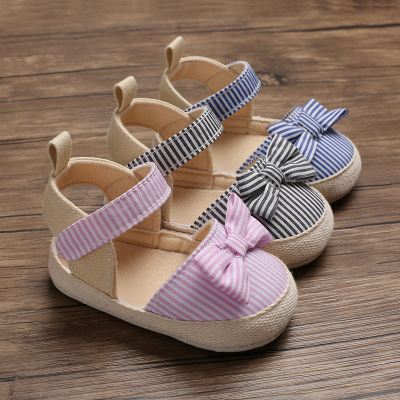 Soft Sole Bow Princess Baby Toddler Shoes