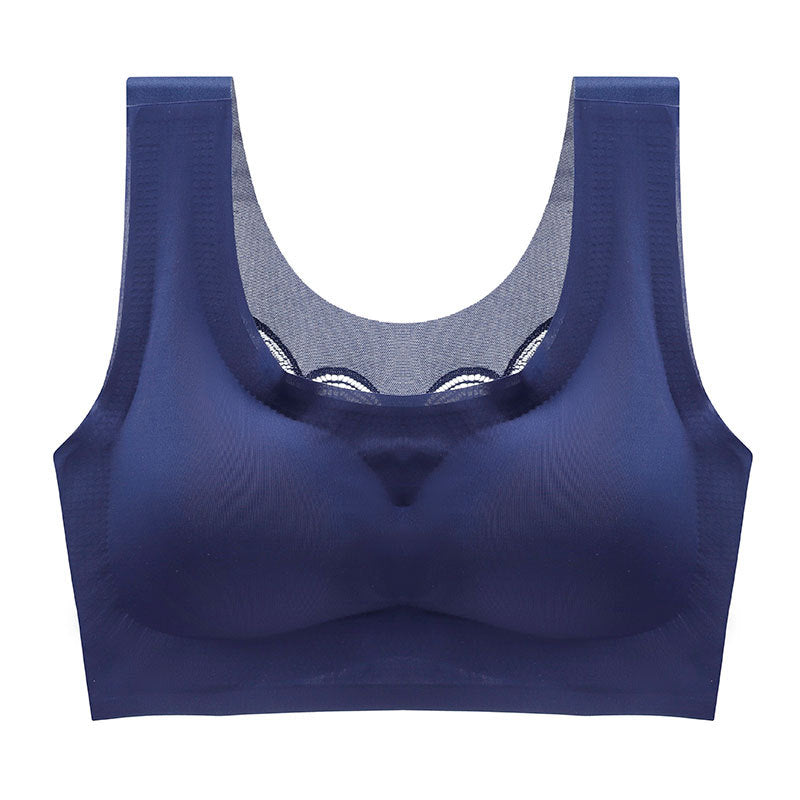 Women'S Plus Size Vest Style No Steel Ring Bra