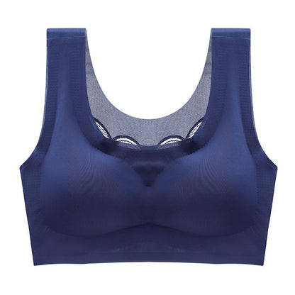 Women'S Plus Size Vest Style No Steel Ring Bra
