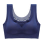Women'S Plus Size Vest Style No Steel Ring Bra