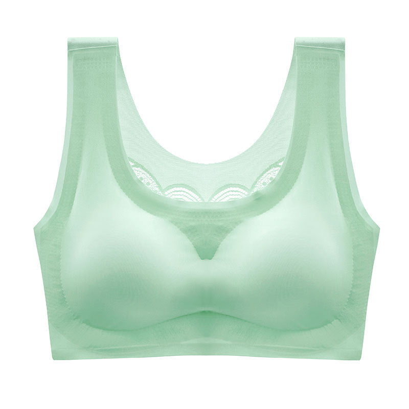 Women'S Plus Size Vest Style No Steel Ring Bra