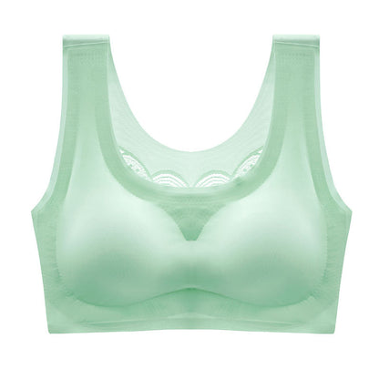 Women'S Plus Size Vest Style No Steel Ring Bra
