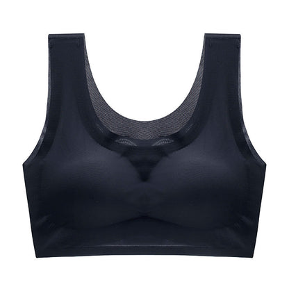 Women'S Plus Size Vest Style No Steel Ring Bra