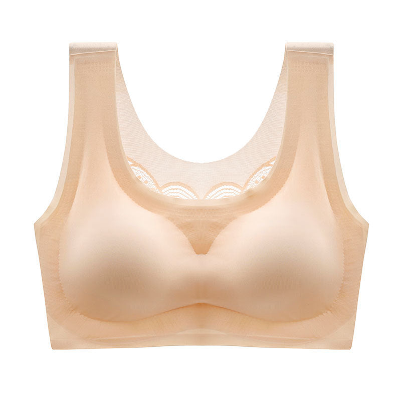 Women'S Plus Size Vest Style No Steel Ring Bra