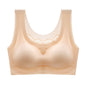 Women'S Plus Size Vest Style No Steel Ring Bra