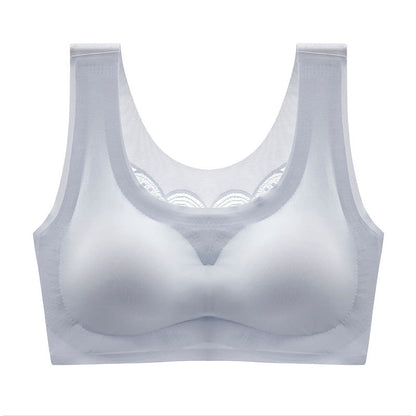 Women'S Plus Size Vest Style No Steel Ring Bra