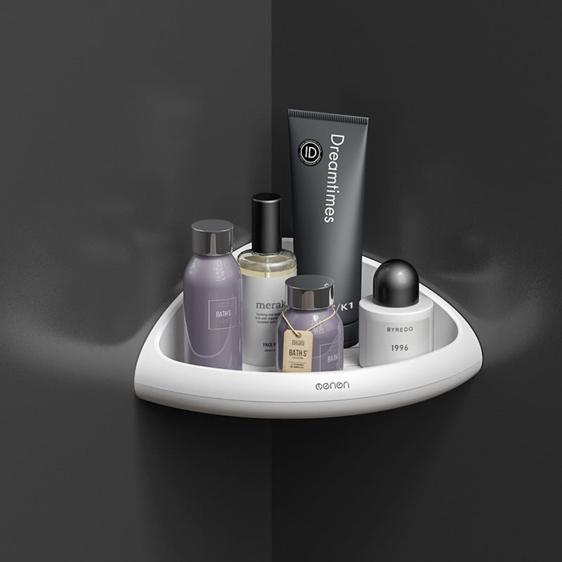 Compatible with Apple, Creative Toilet Tripod Bathroom Kitchen Punch-free Shelf Strong Viscose Seamless Plastic Storage Rack