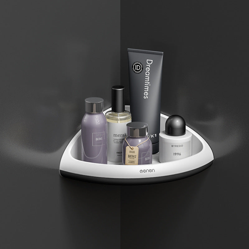 Compatible with Apple, Creative Toilet Tripod Bathroom Kitchen Punch-free Shelf Strong Viscose Seamless Plastic Storage Rack