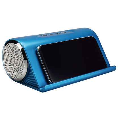 Lp-V9 Wireless Bluetooth Speaker Computer Audio Lazy Phone Holder Card Plug U Disk Radio