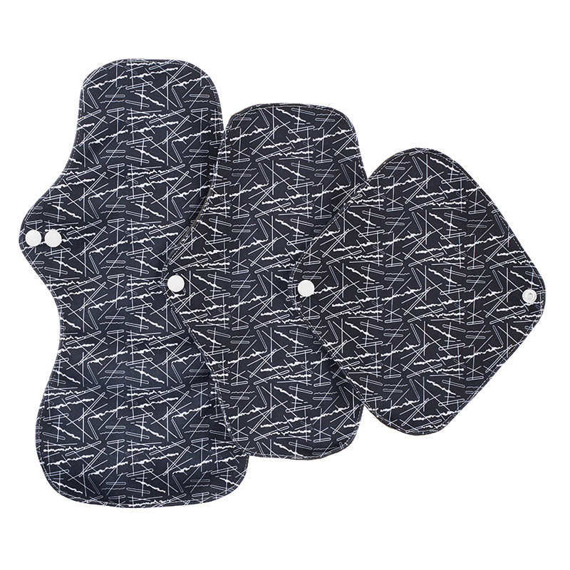 Leak-Proof Bamboo Charcoal Sanitary Napkins Washable Aunt'S Towel
