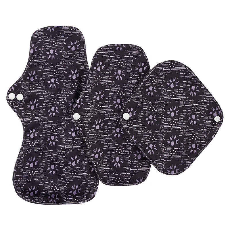 Leak-Proof Bamboo Charcoal Sanitary Napkins Washable Aunt'S Towel
