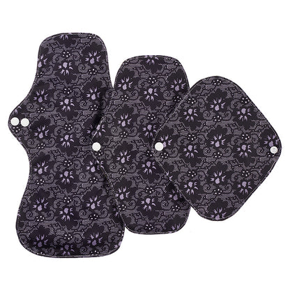 Leak-Proof Bamboo Charcoal Sanitary Napkins Washable Aunt'S Towel