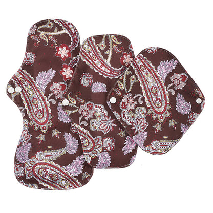 Leak-Proof Bamboo Charcoal Sanitary Napkins Washable Aunt'S Towel