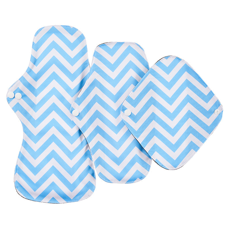 Leak-Proof Bamboo Charcoal Sanitary Napkins Washable Aunt'S Towel