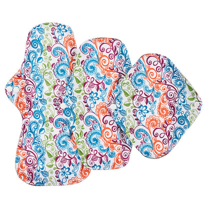 Leak-Proof Bamboo Charcoal Sanitary Napkins Washable Aunt'S Towel