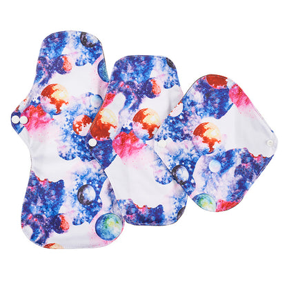 Leak-Proof Bamboo Charcoal Sanitary Napkins Washable Aunt'S Towel