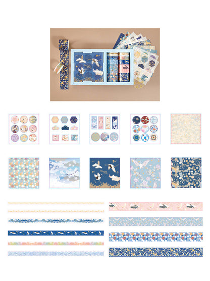 Tape Sticker Gift Box 10X10 Heming Star Series 4 Styles