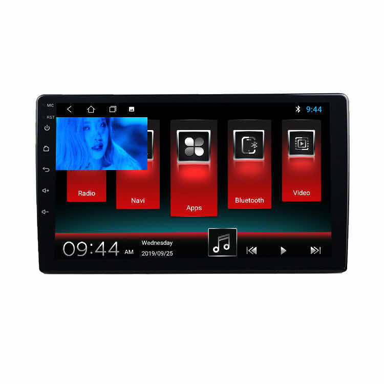 New Large Lcd Rotating Screen Car Navigator